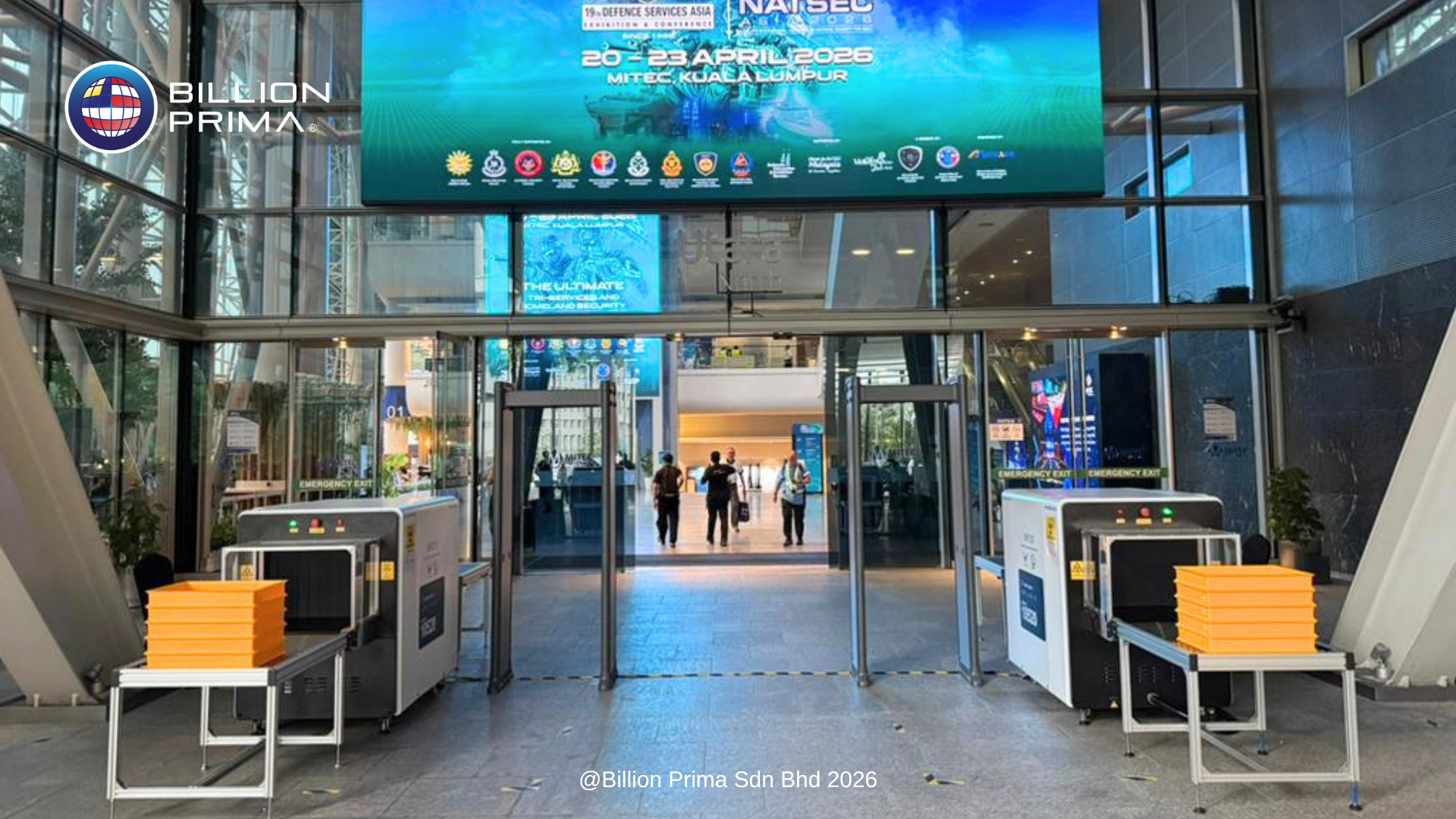 You are currently viewing Billion Prima Supports DSA 2026 with Deployment of My-X6040-Dvi Dual-View Baggage Screening Systems
